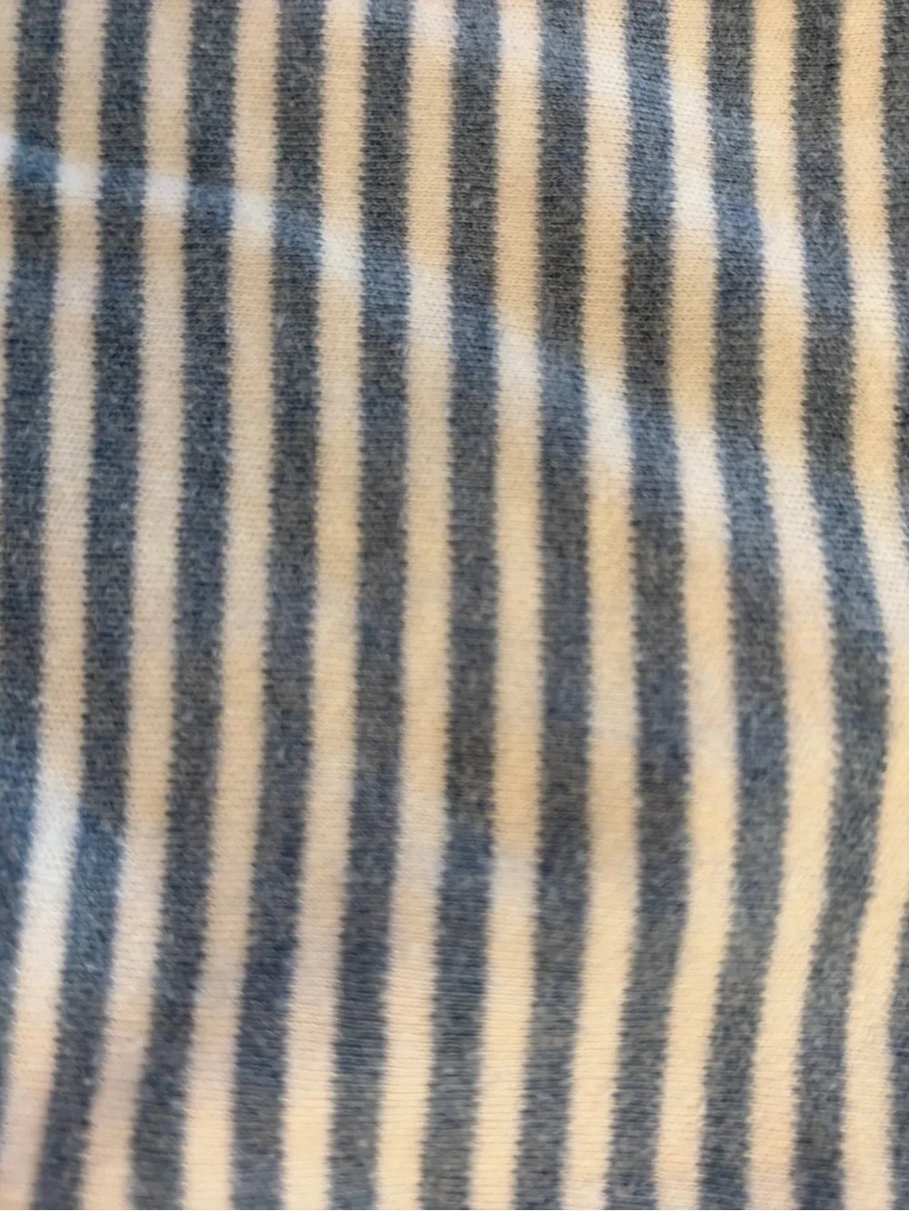 Rabbit + Bear infant Striped blue and white onesie and pant set- 3-6 mo